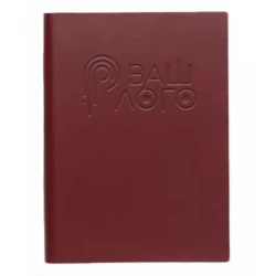 Ежедневник А5 КАРОЛИНА недатированный, белый блок для печати вашего логотипа